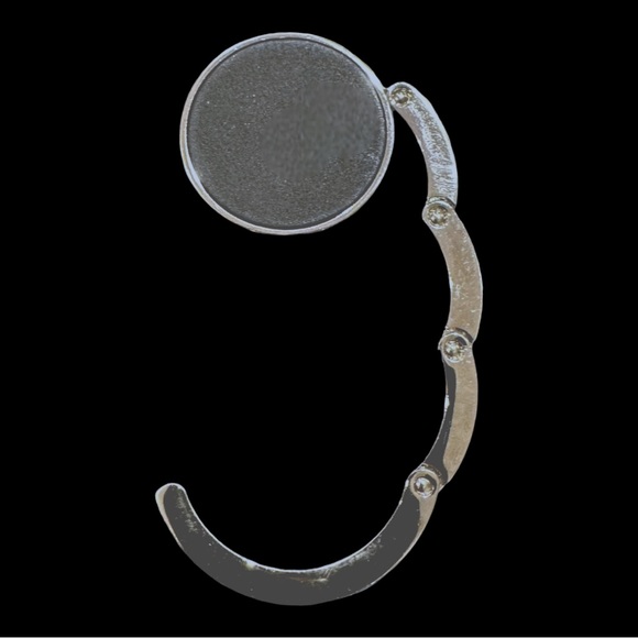 HANDBAG HOLDER Vintage Purse Hook Collapsible PORTABLE HANGER - Picture 4 of 6